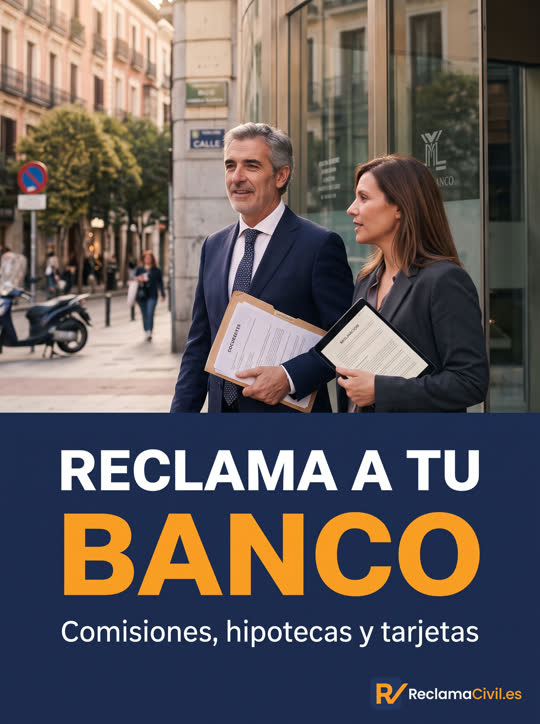 Reclama a tu banco: comisiones, hipotecas y tarjetas