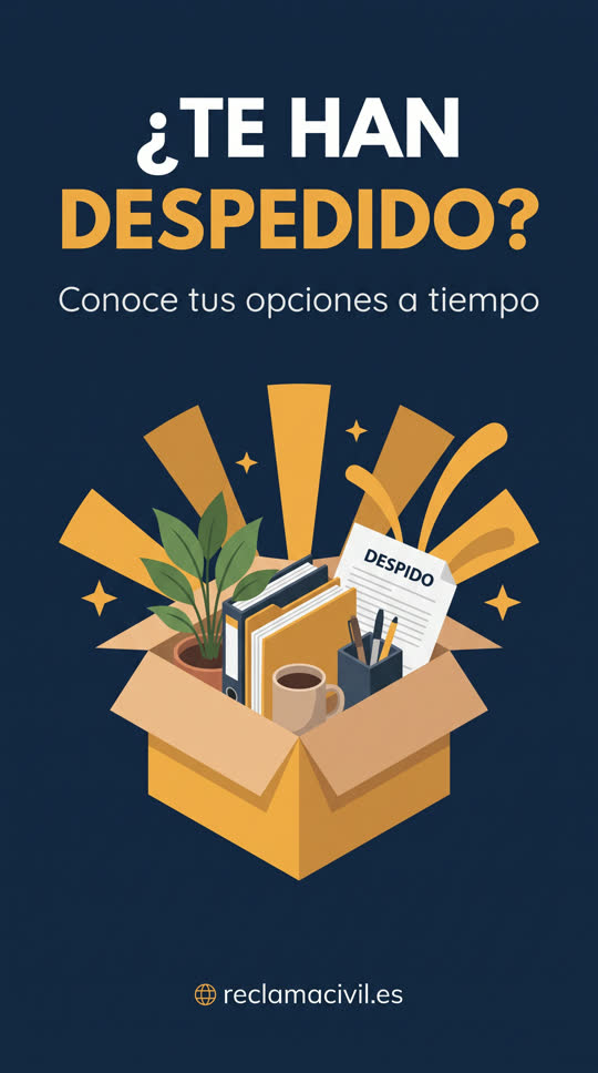 ¿Te han despedido? Conoce tus opciones a tiempo